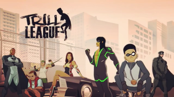 trill league black comic DC comic parody